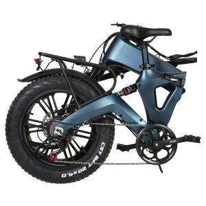 Electric 20” Foldable Fat Bike E2050M