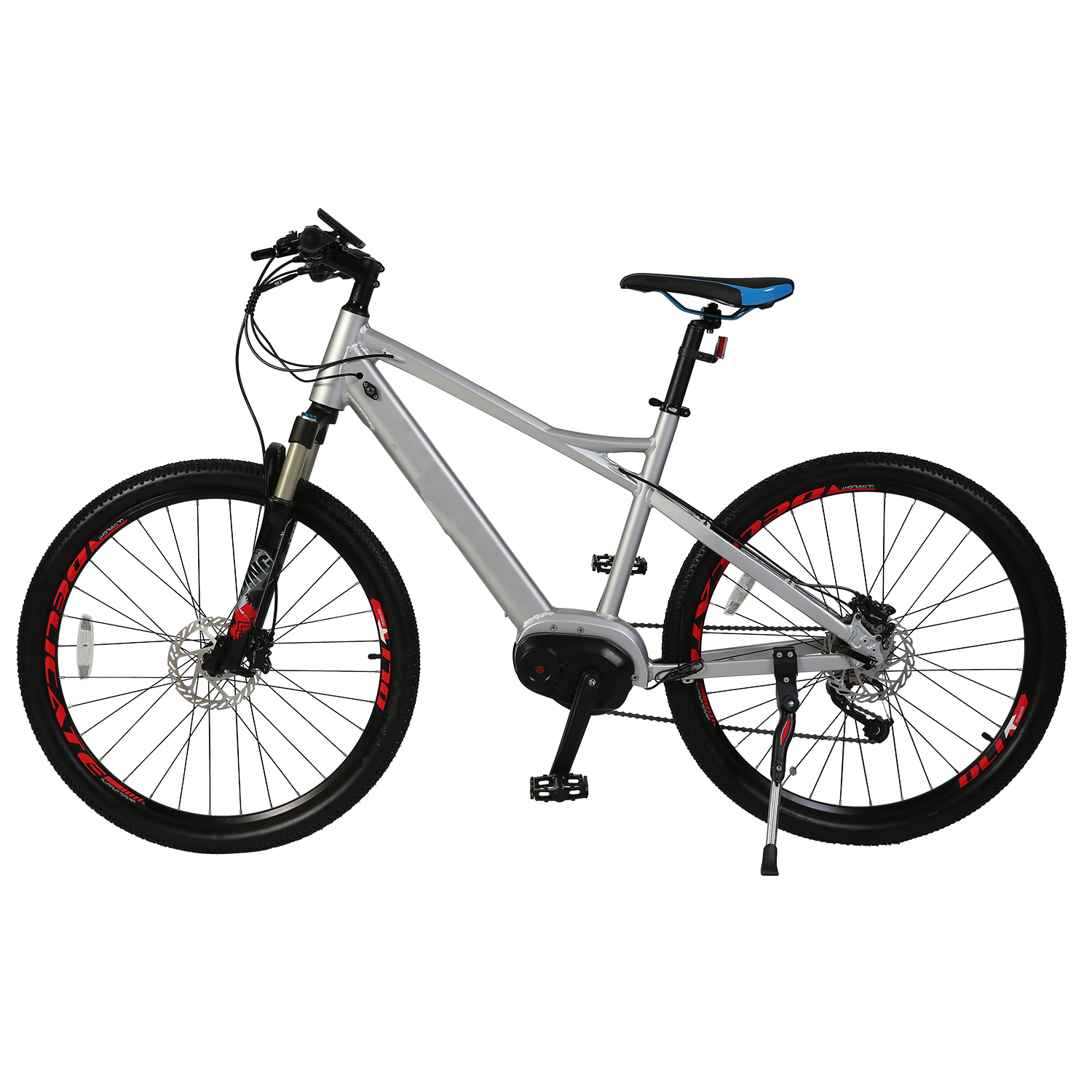 27.5” Electric Mid-drive Mountain Bike 9SP Shock Absorber MTB3.0
