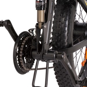 26” Electric Foldable Fat Bike 500W 21SP Pedal Assisted Snow Bike H26