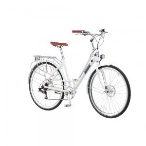 28” Urban 7SP Electric City Bike For Lady CL007D