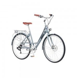 28” Urban 7SP Electric City Bike For Lady CL007D