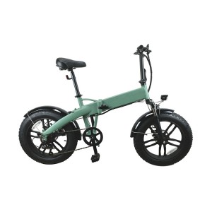 20” Electric Foldable Fat Bike 350W 6SP Snow Bike E2060A