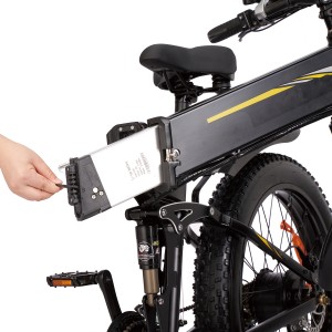 26” Electric Foldable Fat Bike 500W 21SP Pedal Assisted Snow Bike H26