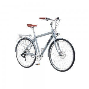 28” Urban 7SP Electric City Bike For Men CG007DM
